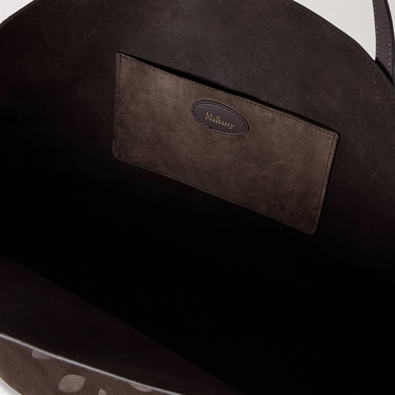 Mulberry Suede Tree Tote Chocolate Suede